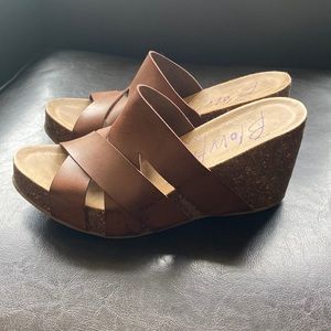 Blowfish Malibu Hickka-Brown Wedge